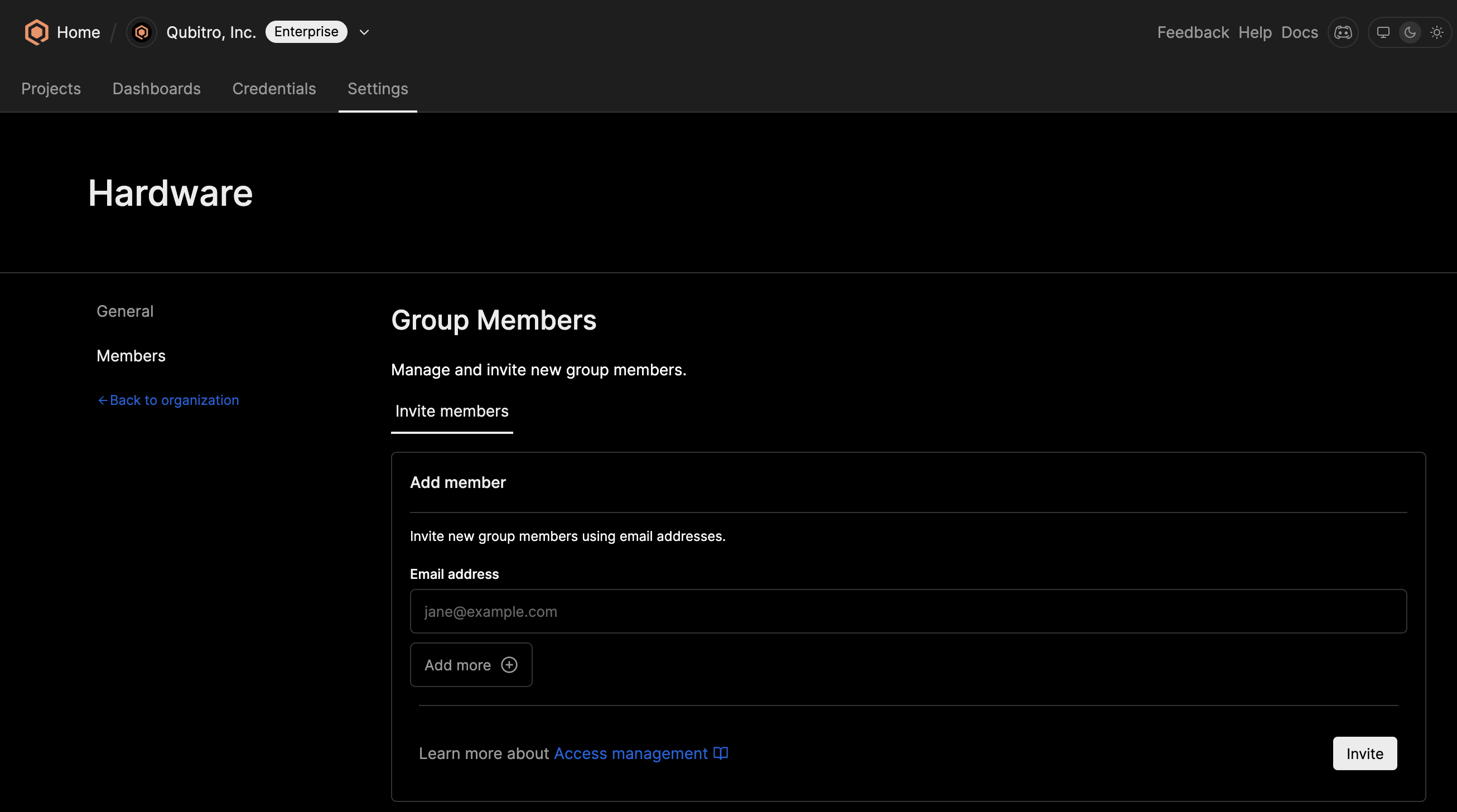 Organization Groups